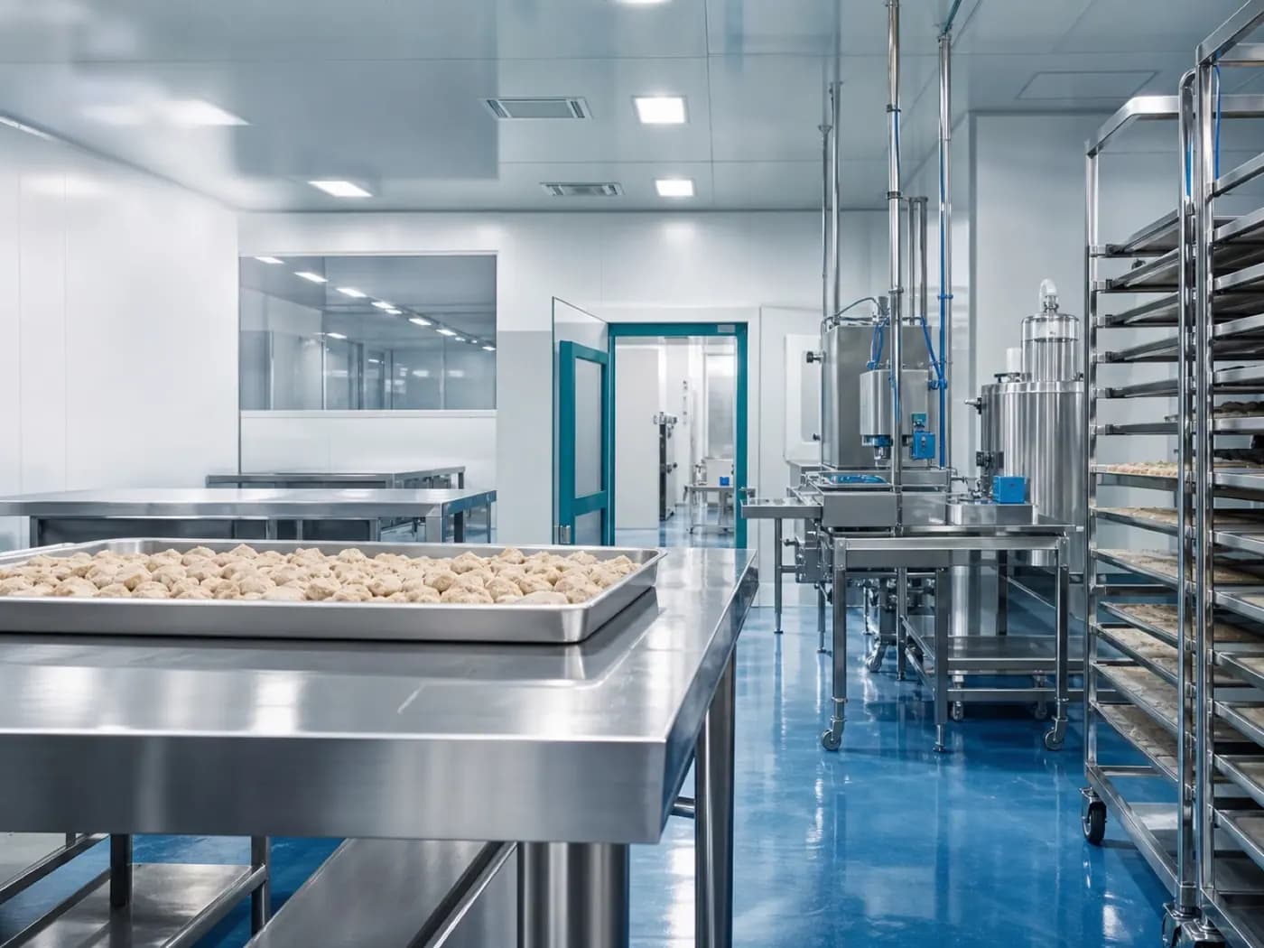 ISO / HACCP 凍乾工廠 流程情境